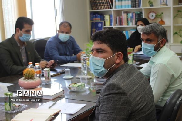 جلسه میزکار شهرستان‌ها و مناطق معاونت پرورشی و فرهنگی آموزش و پرورش استان بوشهر