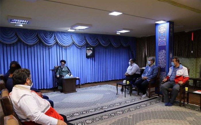 دیدار ورزشکاران و مربیان اعزامی به پارالمپیک ۲۰۲۰ توکیو ژاپن با آیت الله آل هاشم