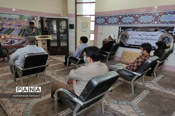 مراسم یادبود معلم فقید افسانه احسانی در شهرستان کارون