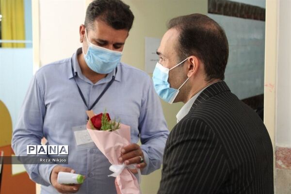 اختتامیه مرحله اول واکسیناسیون فرهنگیان شهرستان بهارستان