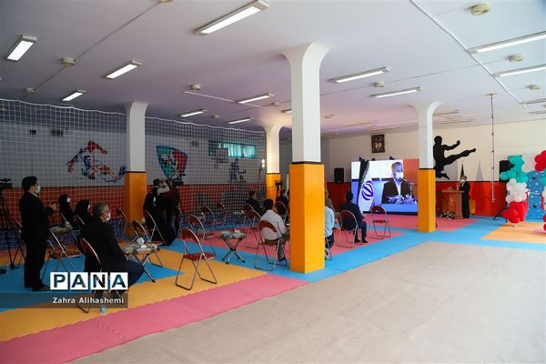 آیین افتتاحیه ۲۵ پروژه ورزشی در شهر تهران