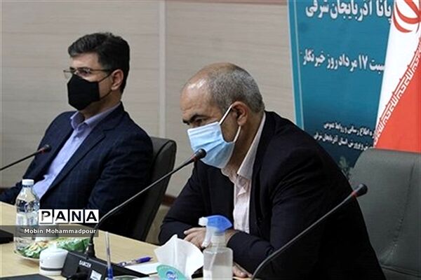 آئین تجلیل از خبرنگاران  خبرگزاری پانا آذربایجان شرقی