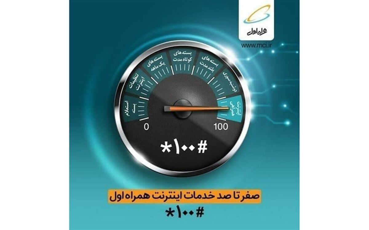 صفر تا صد خدمات اینترنت همراه اول با #۱۰۰*