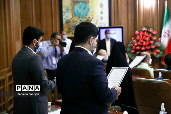 آیین تحلیف منتخبین شورای شهر ششم تهران