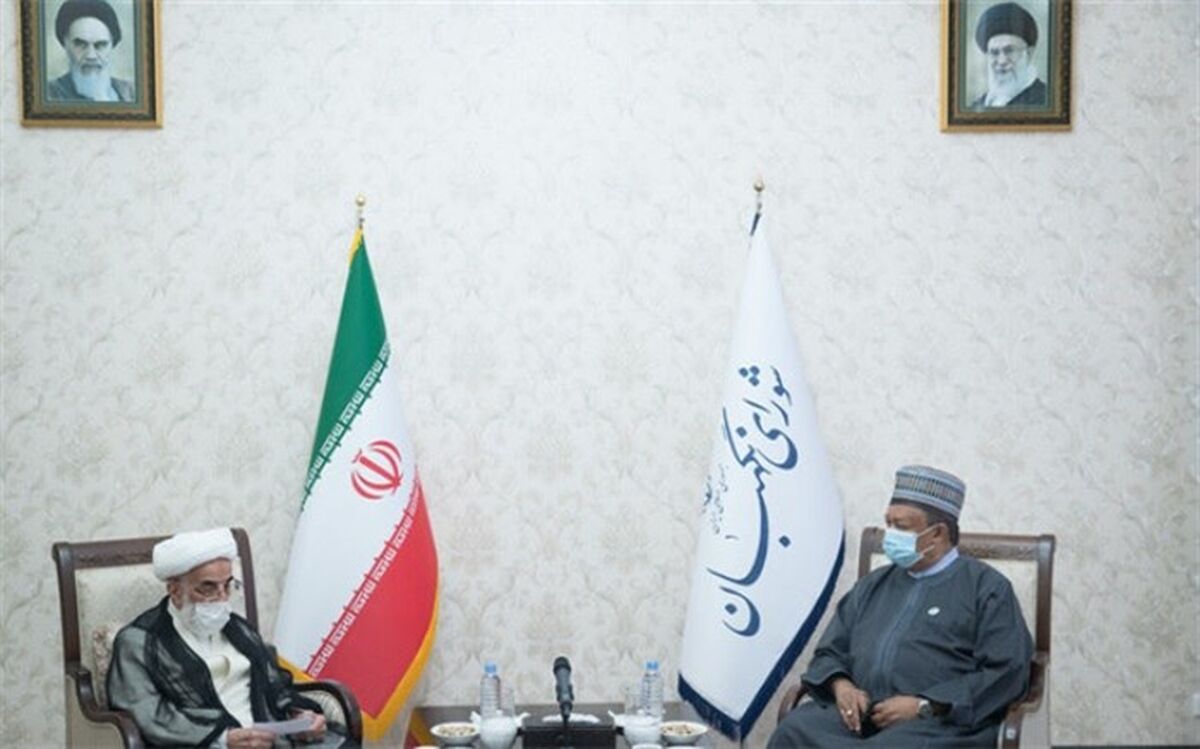 دیدار دبیرکل اوپک با رئیس مجلس خبرگان رهبری
