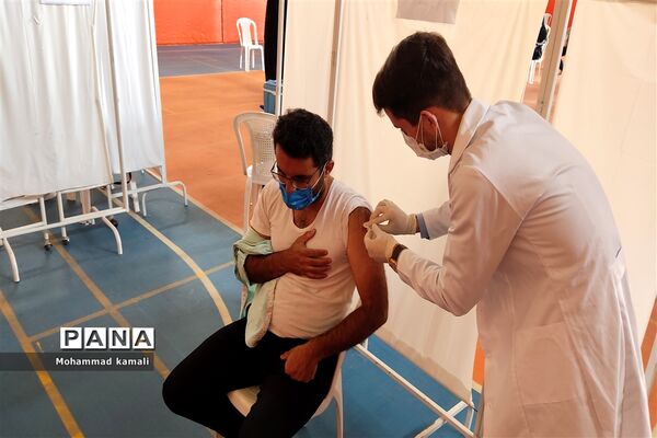 پایان روند واکسیناسیون فرهنگیان شهرستان محلات