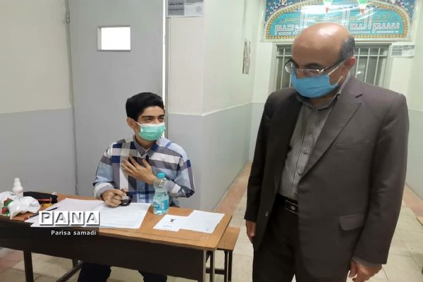 برگزاری آزمون ورودی پایه دهم نمونه دولتی و فرهنگ در منطقه ۱۳ تهران