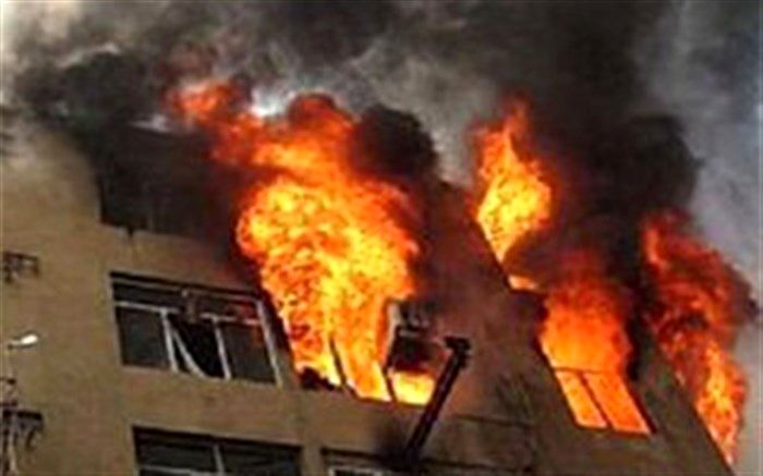 آتش سوزی بیمارستان حضرت ابوالفضل میناب مهار شد