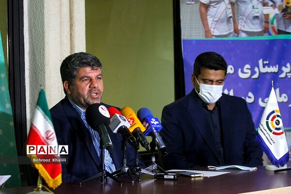 نشست خبری رئیس فدراسیون تیراندازی