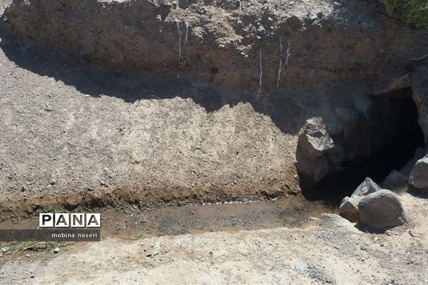 خشکی قنات روستای پایهان