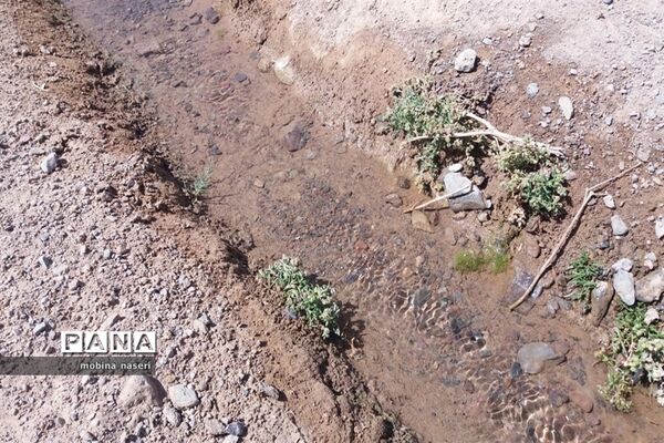 خشکی قنات روستای پایهان
