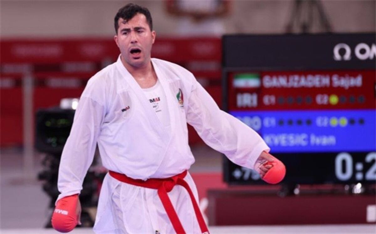 کاراته المپیک توکیو؛ مدال گنج‌زاده قطعی شد