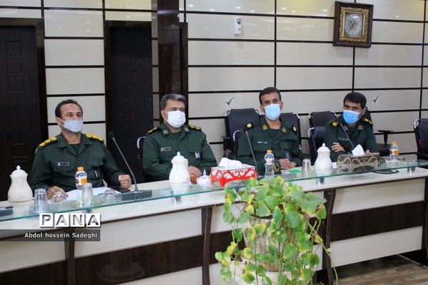 جلسه مدارس تحت پوشش سپاه  اداره‌کل آموزش و پرورش استان بوشهر