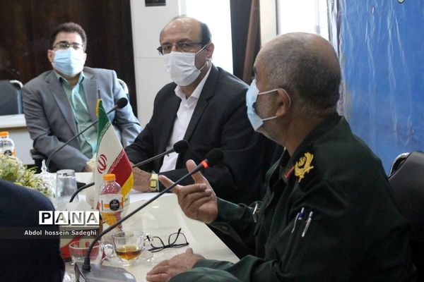 جلسه مدارس تحت پوشش سپاه  اداره‌کل آموزش و پرورش استان بوشهر