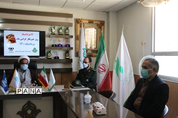 دیدار نمایندگان سپاه انصارالرضا(ع) استان وبسیج رسانه باخبرنگاران پانا