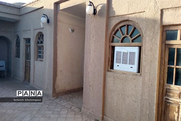 جلوه زیبا و باشکوه  آسیاب بادی شهرستان درمیان