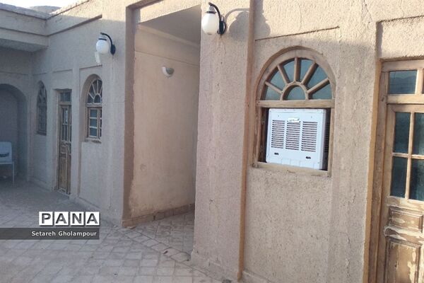 جلوه زیبا و باشکوه  آسیاب بادی شهرستان درمیان
