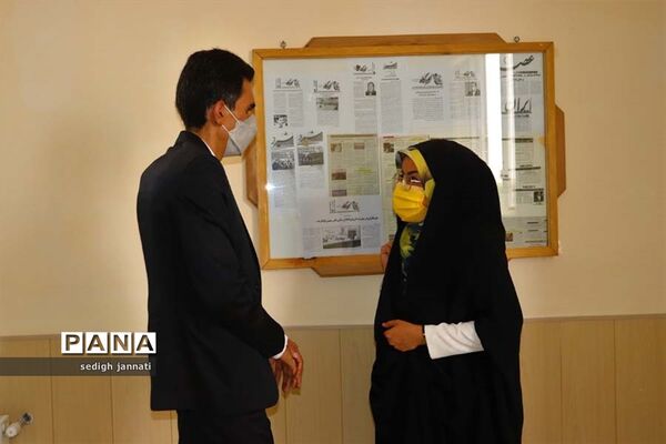 اولین نمایشگاه انجمن خبر و رسانه  در آباده