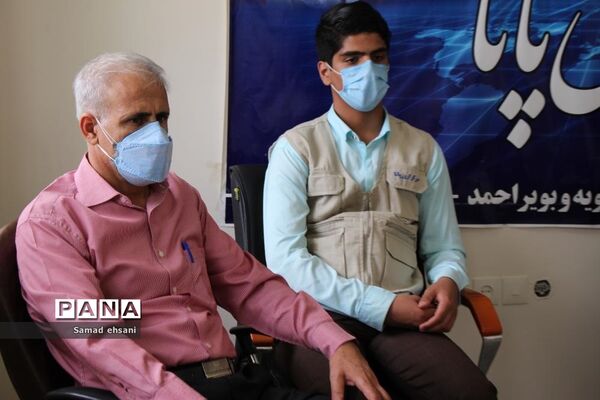 مراسم  تجلیل از خبرنگاران دانش‌آموز خبرگزاری پانا  کهگیلویه و بویراحمد