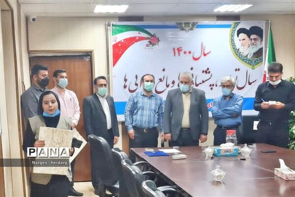 آیین تجلیل از خبرنگاران بمناسبت روز خبرنگار در شهرستان امیدیه