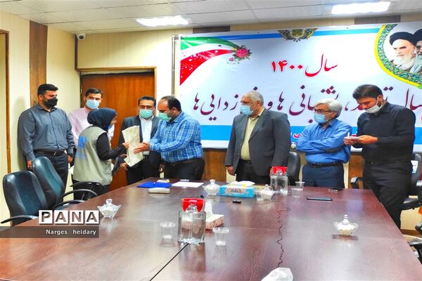 آیین تجلیل از خبرنگاران بمناسبت روز خبرنگار در شهرستان امیدیه