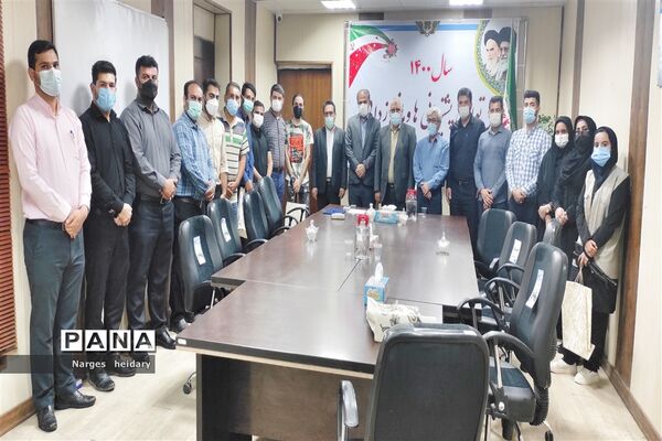 آیین تجلیل از خبرنگاران بمناسبت روز خبرنگار در شهرستان امیدیه