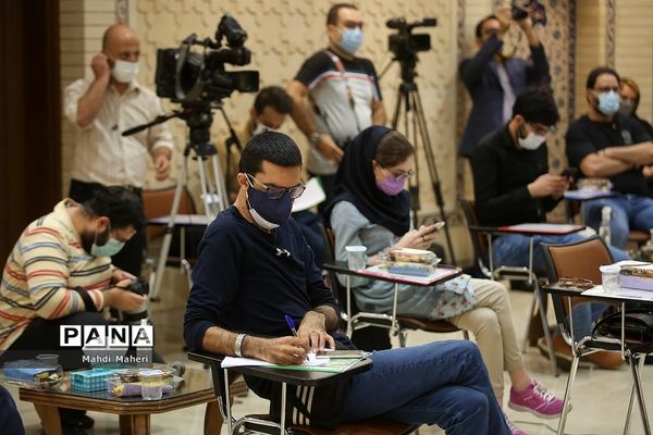 نشست خبری دومین سوگواره فیلم عاشورایی تصویر دهم