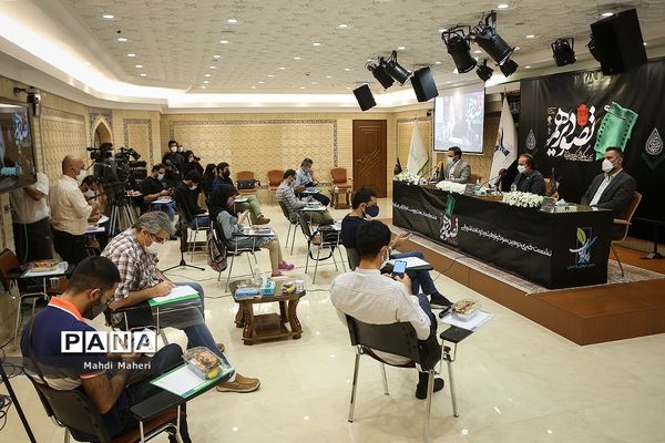 نشست خبری دومین سوگواره فیلم عاشورایی تصویر دهم