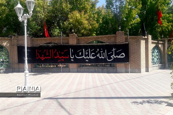حال هوای خیابان های شهرستان کاشمر در ایام ماه محرم