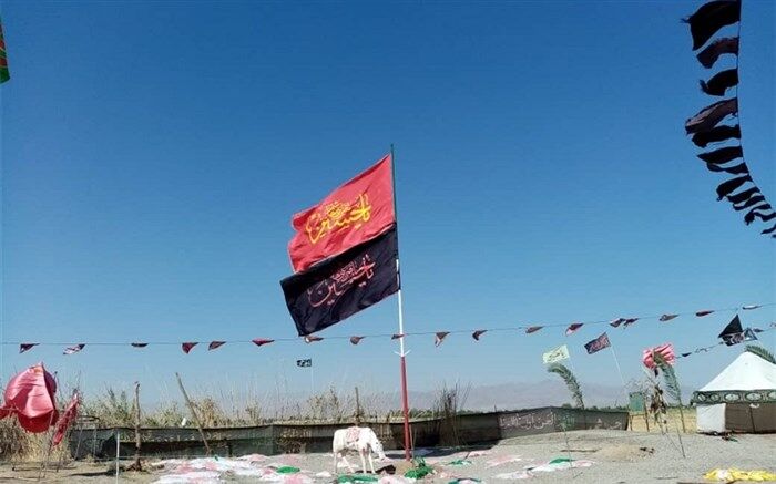 برپایی نمایشگاه «غنچه های خونین» در روستای باقرآباد قم