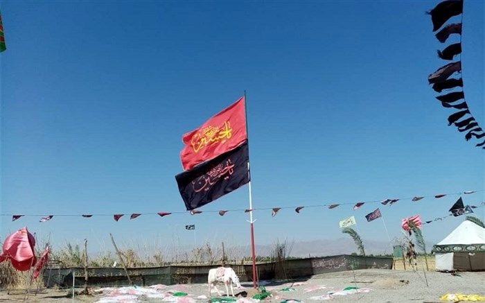 برپایی نمایشگاه «غنچه های خونین» در روستای باقرآباد قم