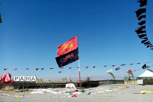 آماده سازی نمایشگاه «غنچه های خونین» در روستای باقرآباد قم