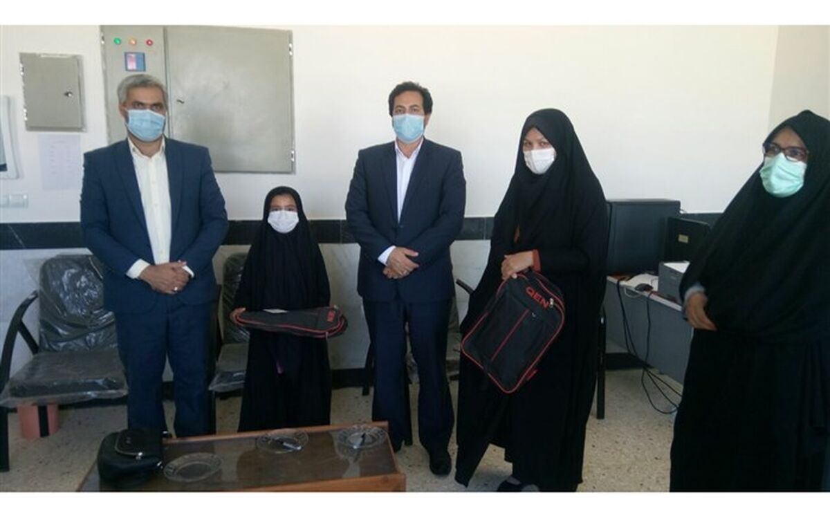 تقدیر از یک دانش آموز ابتدایی  گنابادی برای تولید محتوای پرورشی