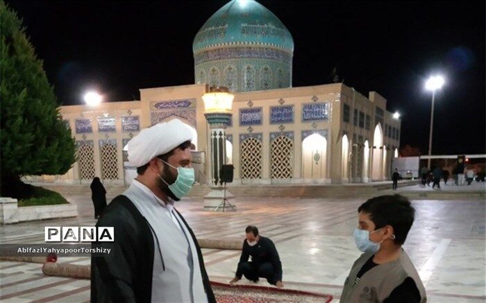 برگزاری مراسم دهه اول محرم در زیارتگاه شهید مدرس کاشمر