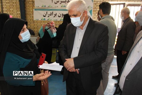 واکسیناسیون فرهنگیان شهرستان بویراحمد