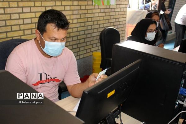 واکسیناسیون فرهنگیان شهرستان بویراحمد