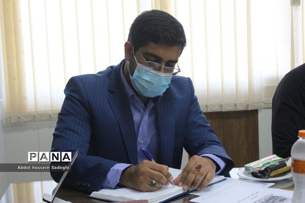 جلسه هماهنگی سوگواره احلی من العسل در معاونت پرورشی  و فرهنگی  آموزش و پرورش استان بوشهر