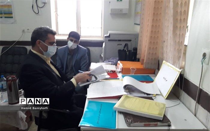 بازدیدکارشناسان آموزشی اداره کل ازمدارس شهرستان حمیدیه