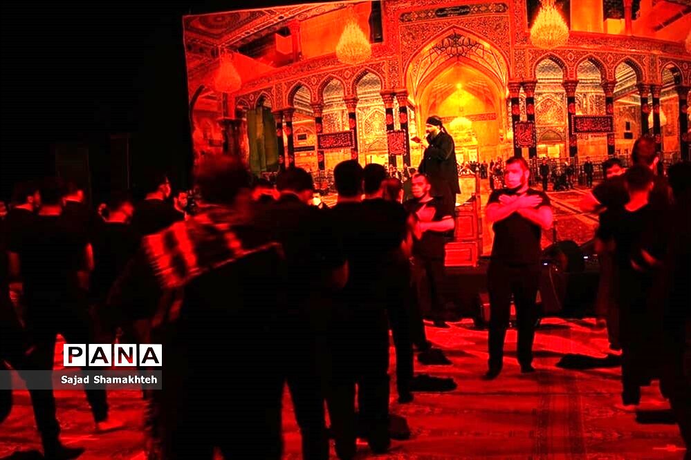 مراسم عزاداری شب دوم محرم در اهواز