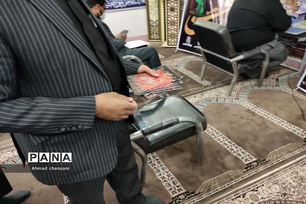 آیین بزرگداشت اولین سالگرد آسمانی شدن معاون سابق پرورشی اداره آموزش و پرورش کارون