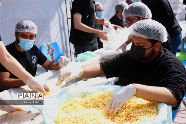 برگزاری طرح ملی نذرواره  ۷۲ خوان احسان حسینی