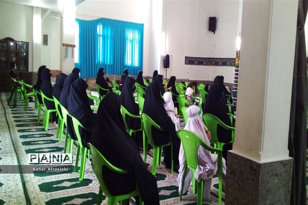 برگزاری مراسم شیرخوارگان حسینی در مسجد جامع آبشناسان