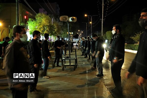 عزاداری محرم در مسجد حضرت مهدی منتظر(عج)اهواز