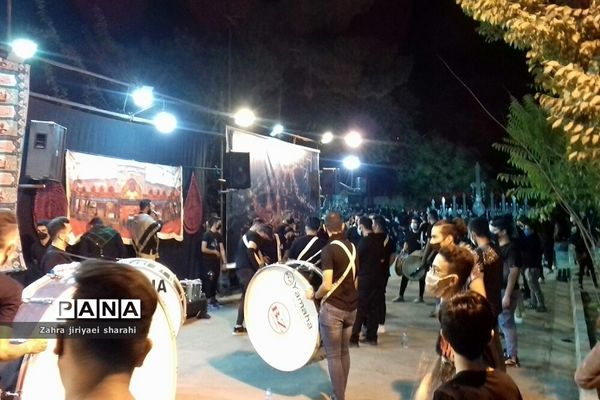 مراسم عزاداری اباعبدالله الحسین در شهرک خاورشهر