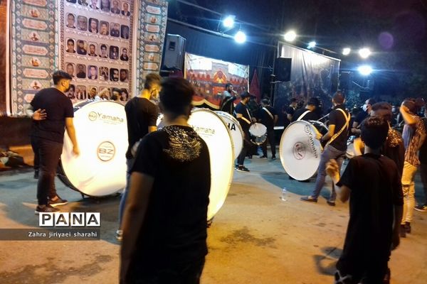 مراسم عزاداری اباعبدالله الحسین در شهرک خاورشهر