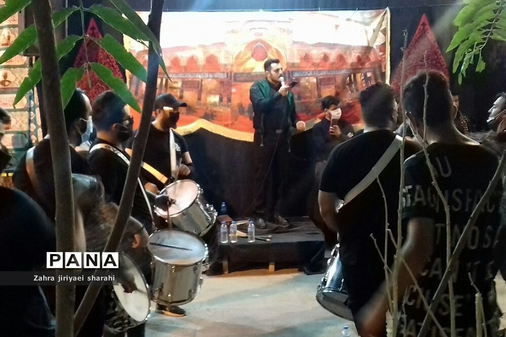 مراسم عزاداری اباعبدالله الحسین در شهرک خاورشهر