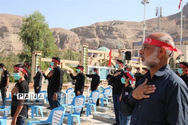 برگزاری سوگواره  احلی من العسل در جوار مرقد حاج قاسم سلیمانی
