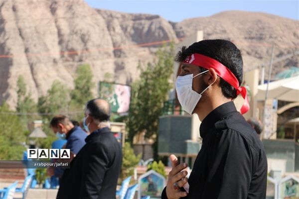 برگزاری سوگواره  احلی من العسل در جوار مرقد حاج قاسم سلیمانی