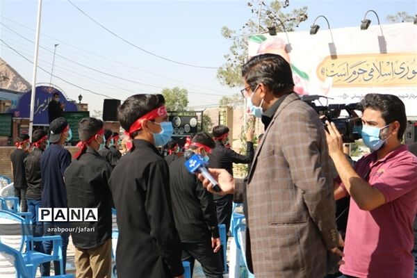 برگزاری سوگواره  احلی من العسل در جوار مرقد حاج قاسم سلیمانی