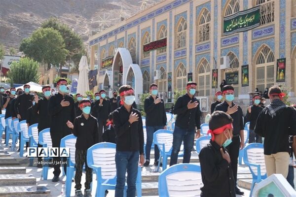برگزاری سوگواره  احلی من العسل در جوار مرقد حاج قاسم سلیمانی